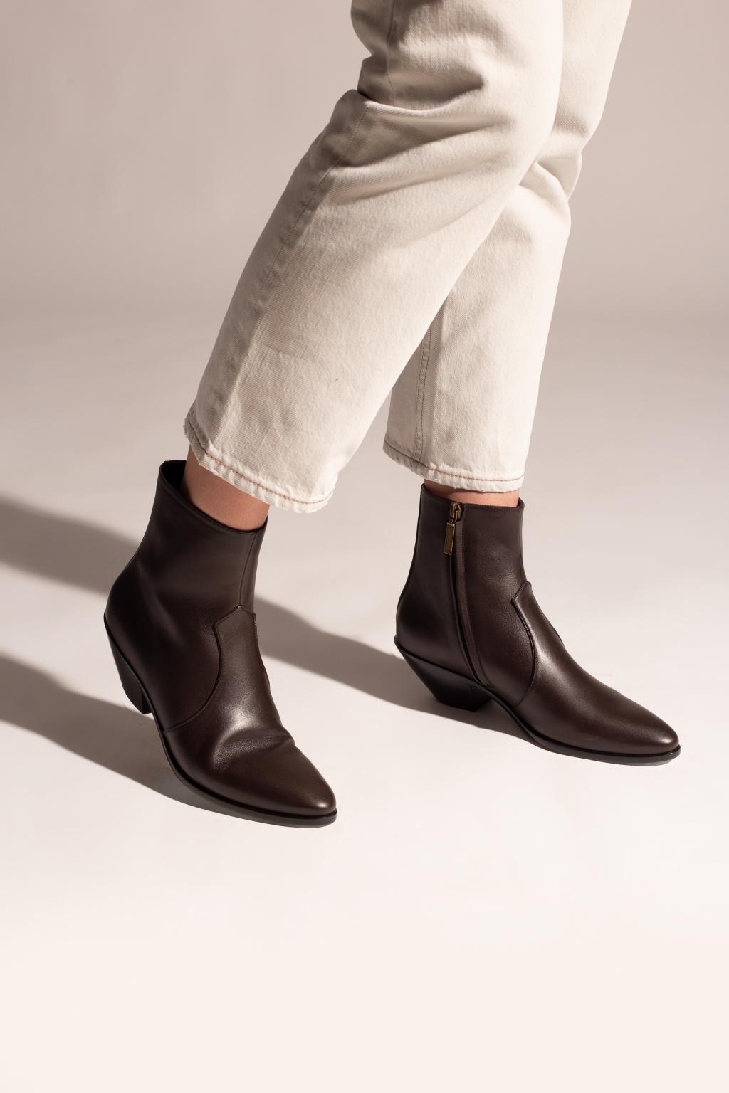 Women's Shoes | Saint Laurent 'West' leather ankle boots 